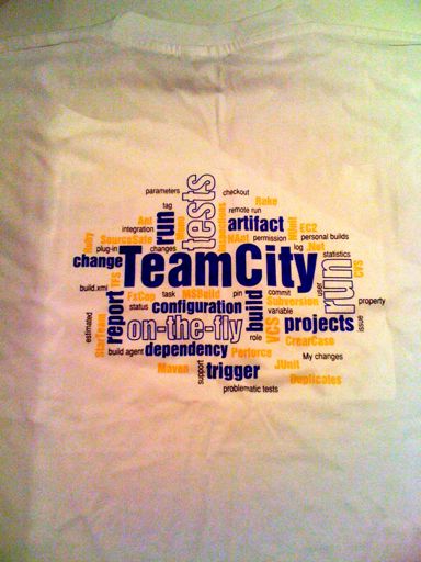 TeamCity T-Shirt Back